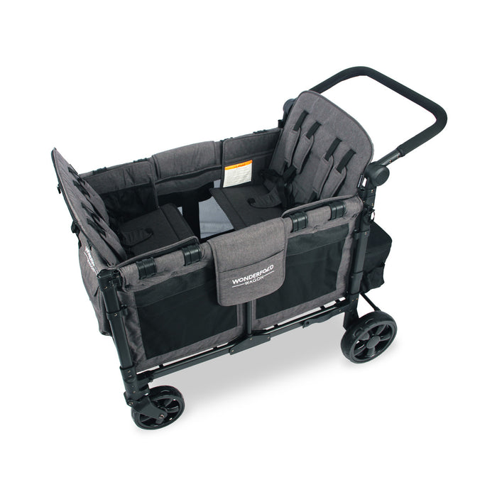 Rehome W4 Elite Stroller Wagon, Black