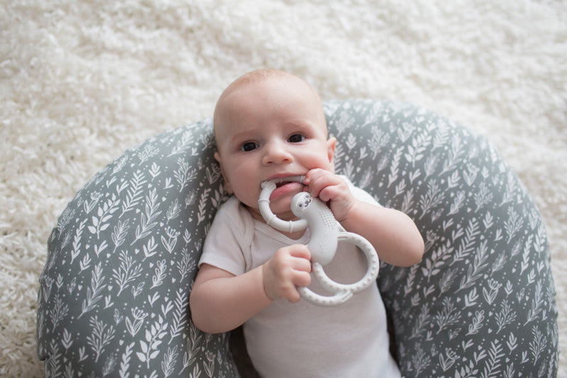 Dr Brown's Flexees Sloth Teether - Grey