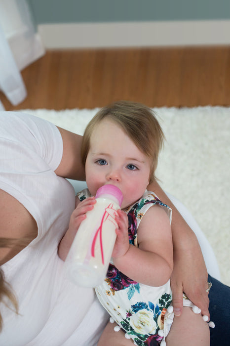 Dr Brown's Anti-Colic Options+ Narrow Neck Pink Baby Bottle Gift Set