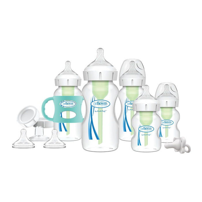 Dr Brown's Anti-Colic Options+ Essentials Baby Bottle Gift Set